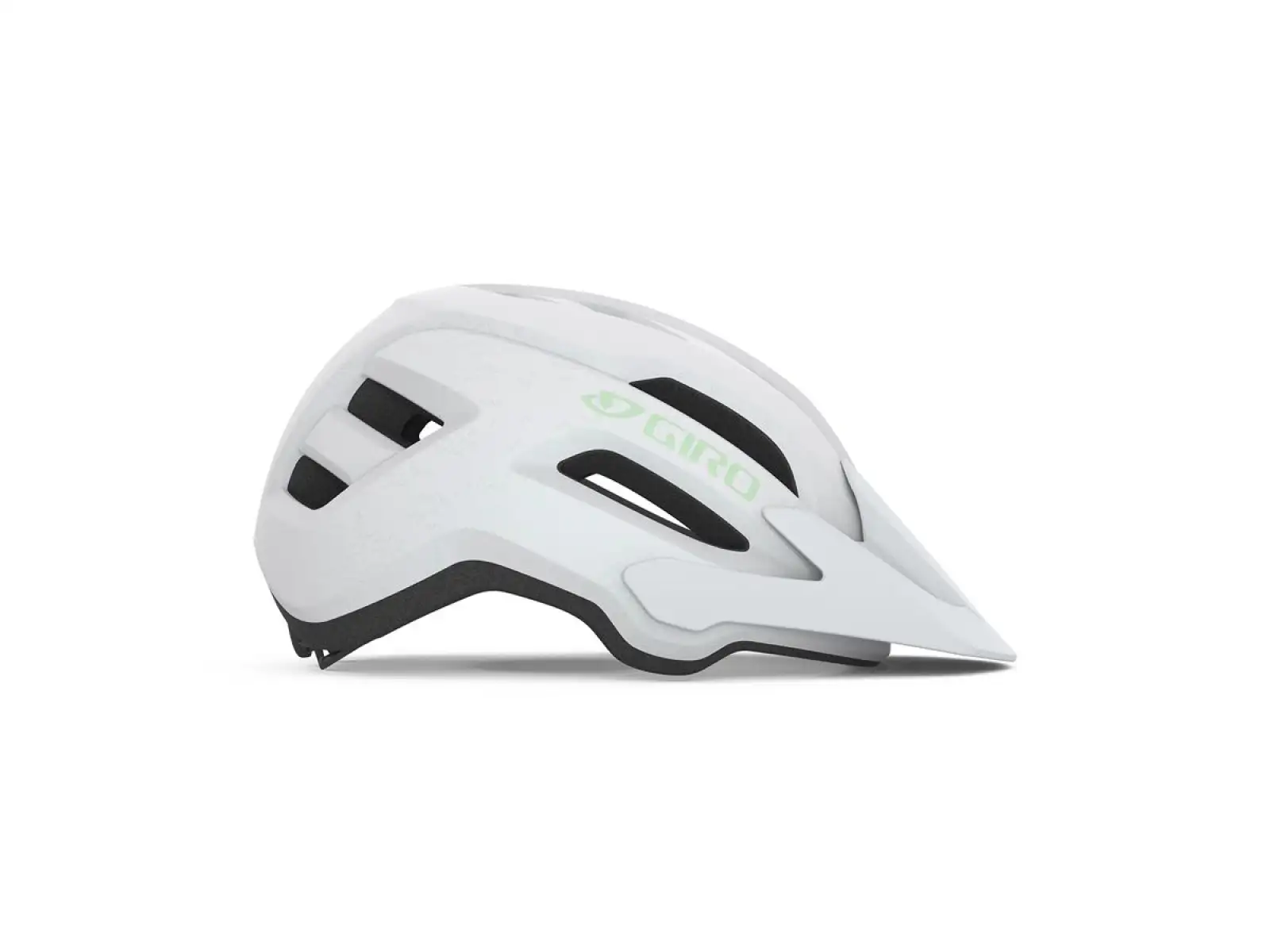 Giro Fixture II W Damenhelm Mat White/Space Green Größe Uni (50–57 cm)