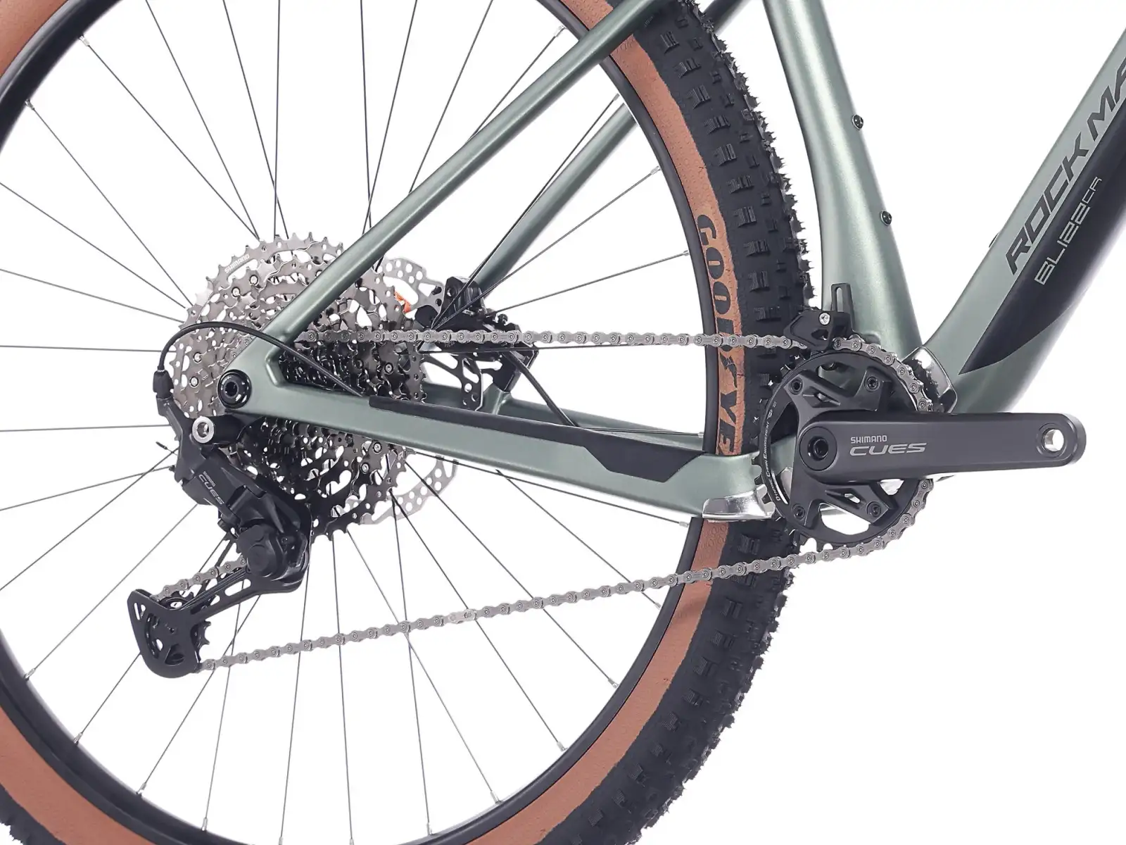 Rock Machine Blizz Cr 50 Mountainbike Matte Granite Green