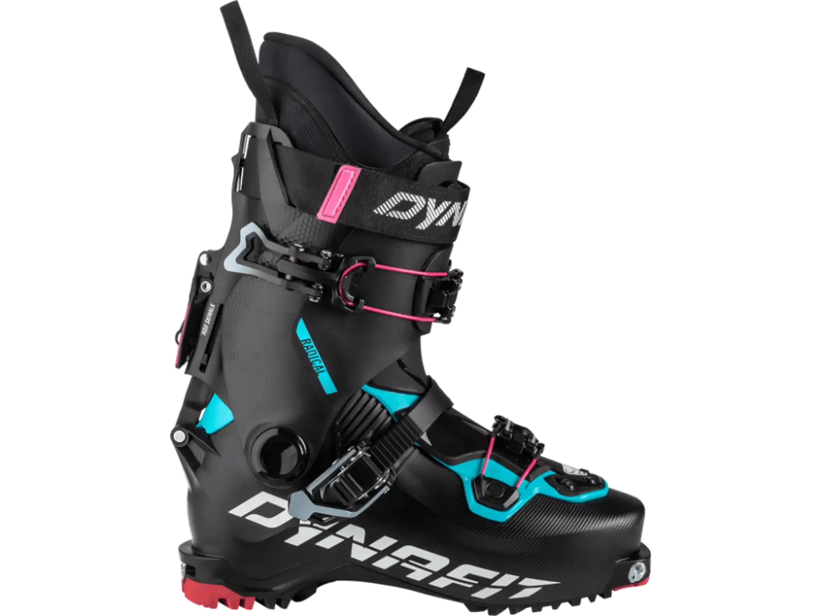 Dynafit Radical Damen Skitourenschuhe Schwarz/Flamingo
