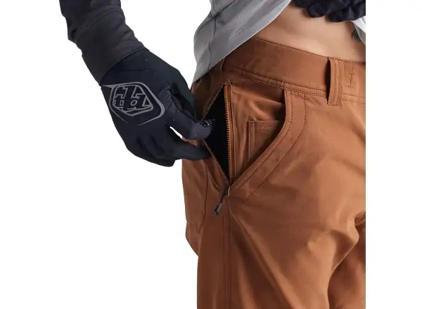 Troy Lee Designs Ruckus Long Travel Pant Herrenhose Mono Dark Canvas