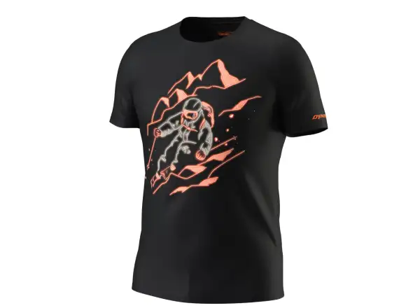 Dynafit Blacklight Cotton Herren T-Shirt Kurzarm Black Out