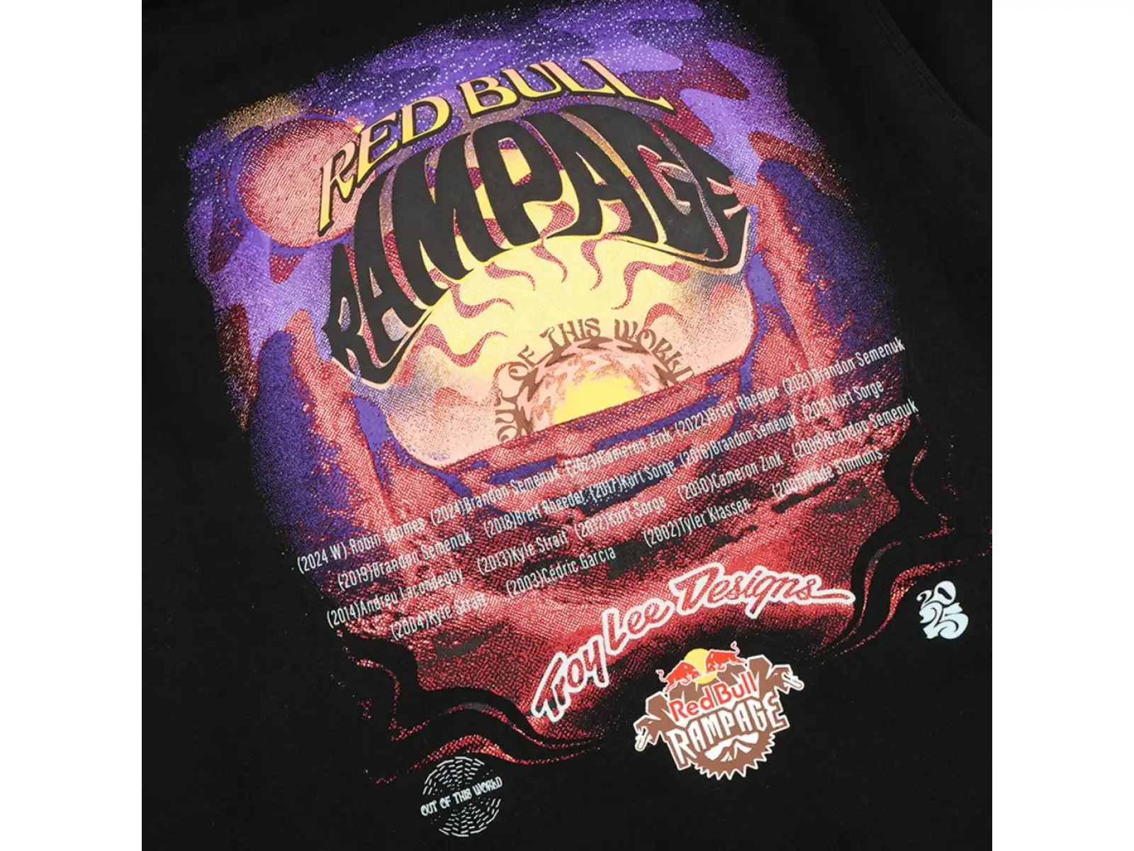 Troy Lee Designs x Red Bull Rampage Valley of Gods Herren Hoodie Black