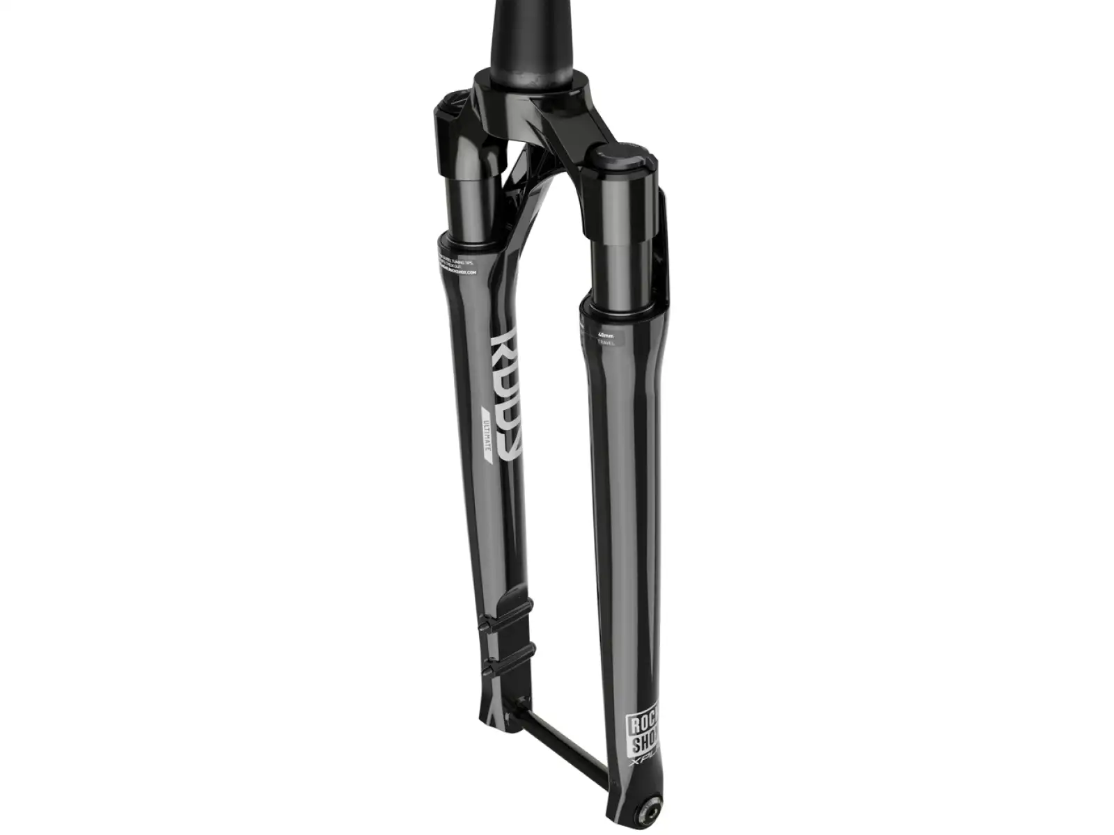 Rock Shox Rudy Ultimate Race Day A1 700c Gravel-Gabel Schwarz