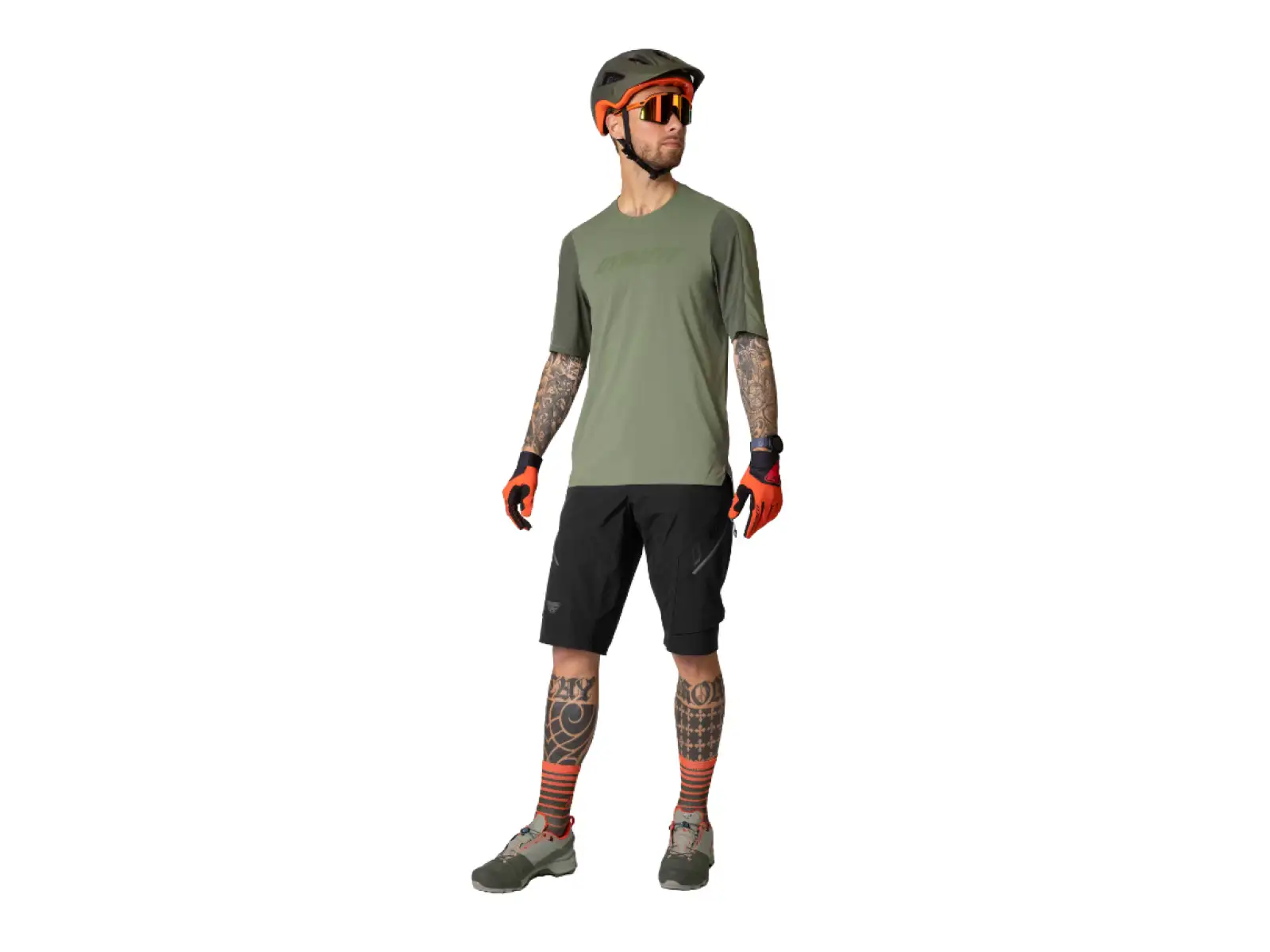 Dynafit Ride Herrentrikot Kurzarm Salbei