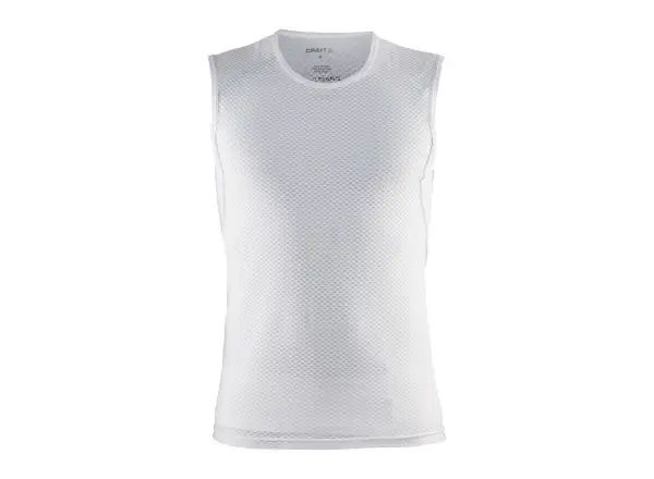 Craft Mesh Superlight Herren Funktionsshirt ohne Ärmel weiß