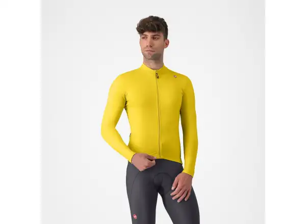 Castelli Espresso Thermal Jersey Herrenradtrikot Mango Mojito/Dark Gray