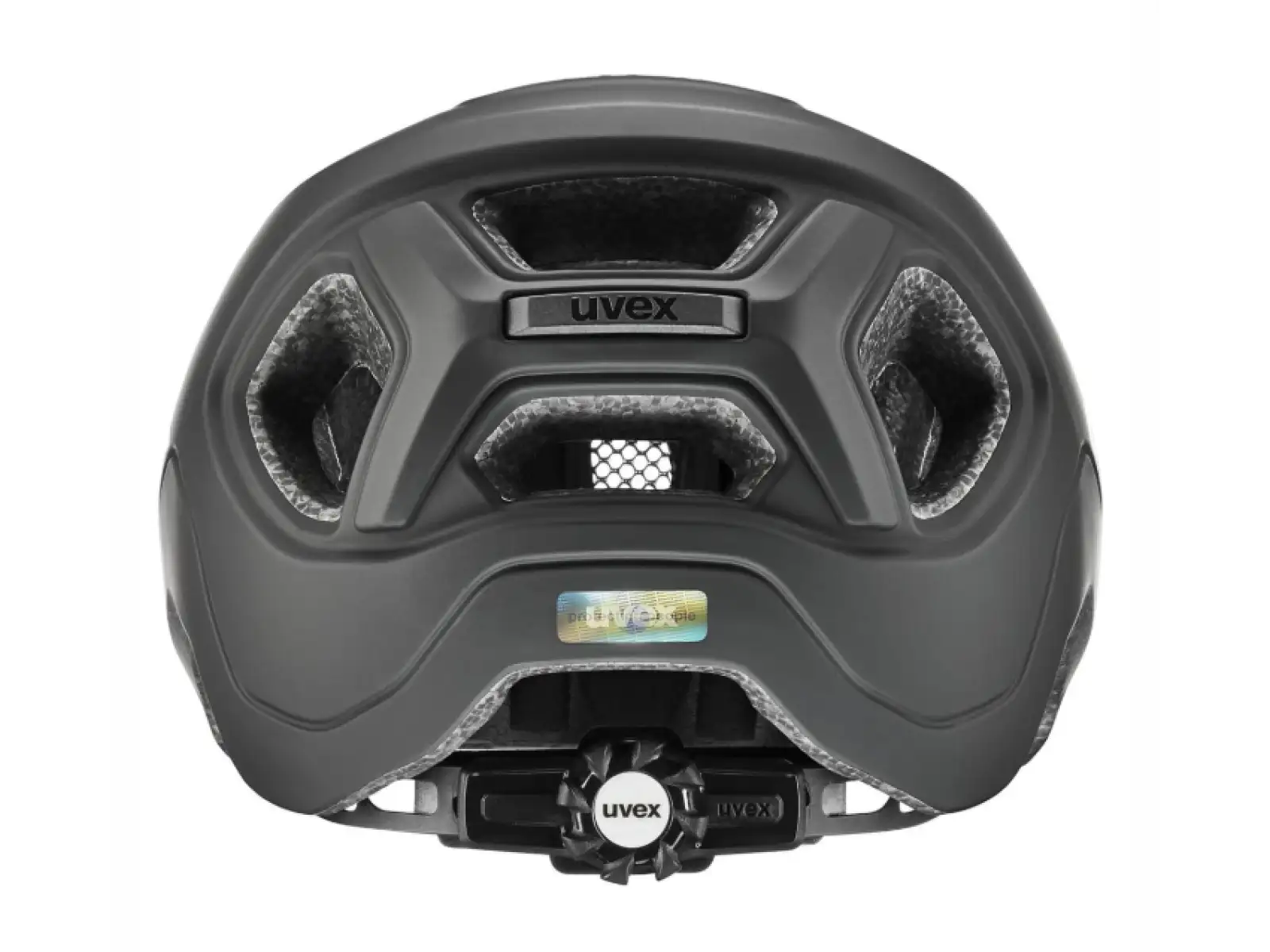 Uvex React Jr. Kinderhelm White/Black Matt