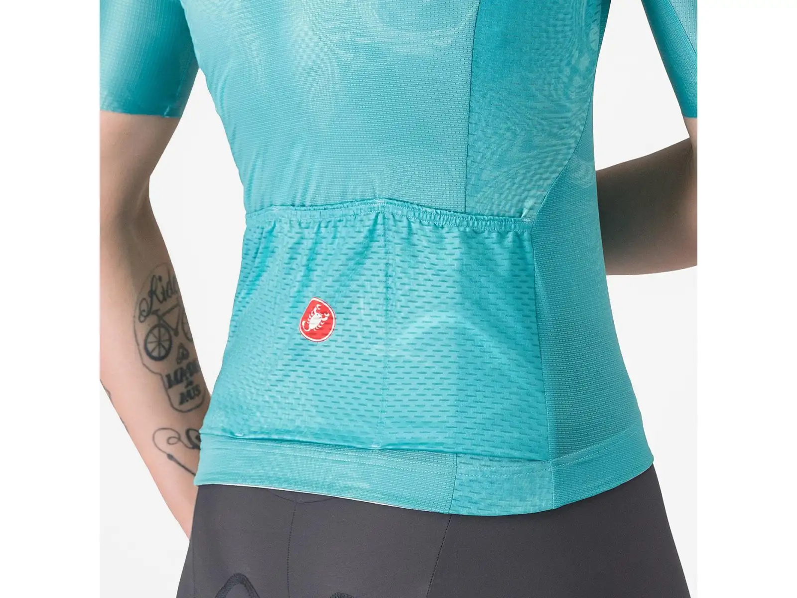 Castelli Fantasia Damen-Trikot Kurzarm Pool Blue