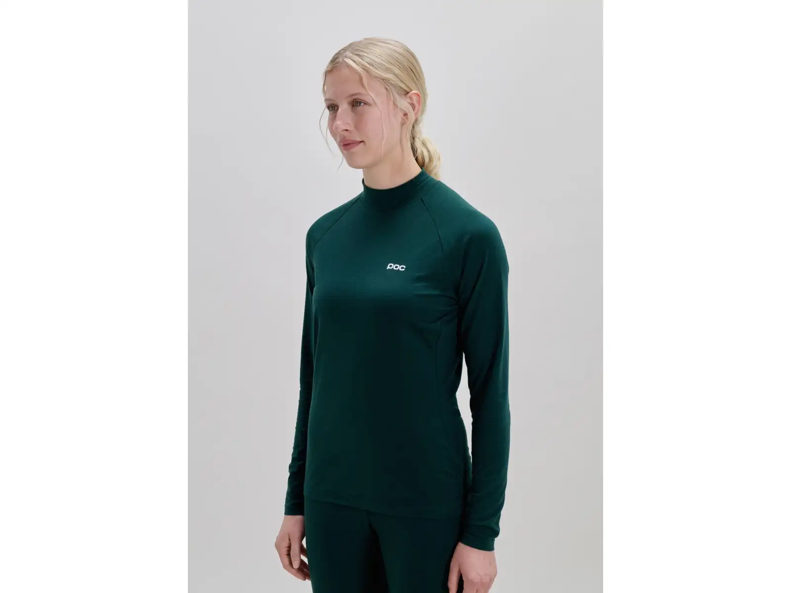 POC Layer Merino Damen Unterhemd langer Ärmel Pargasite Green