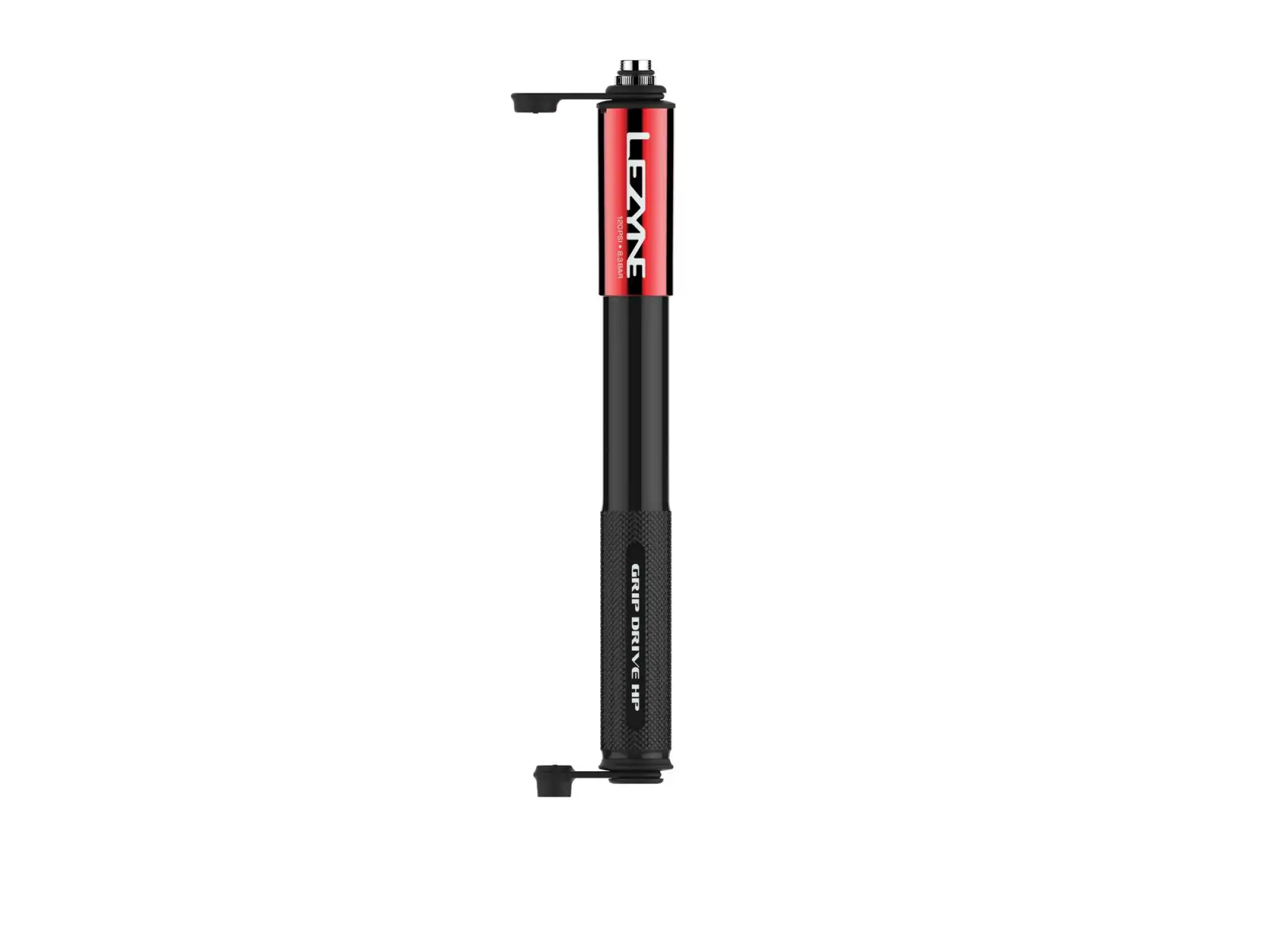 Lezyne Grip Drive HP Pumpe Rot.