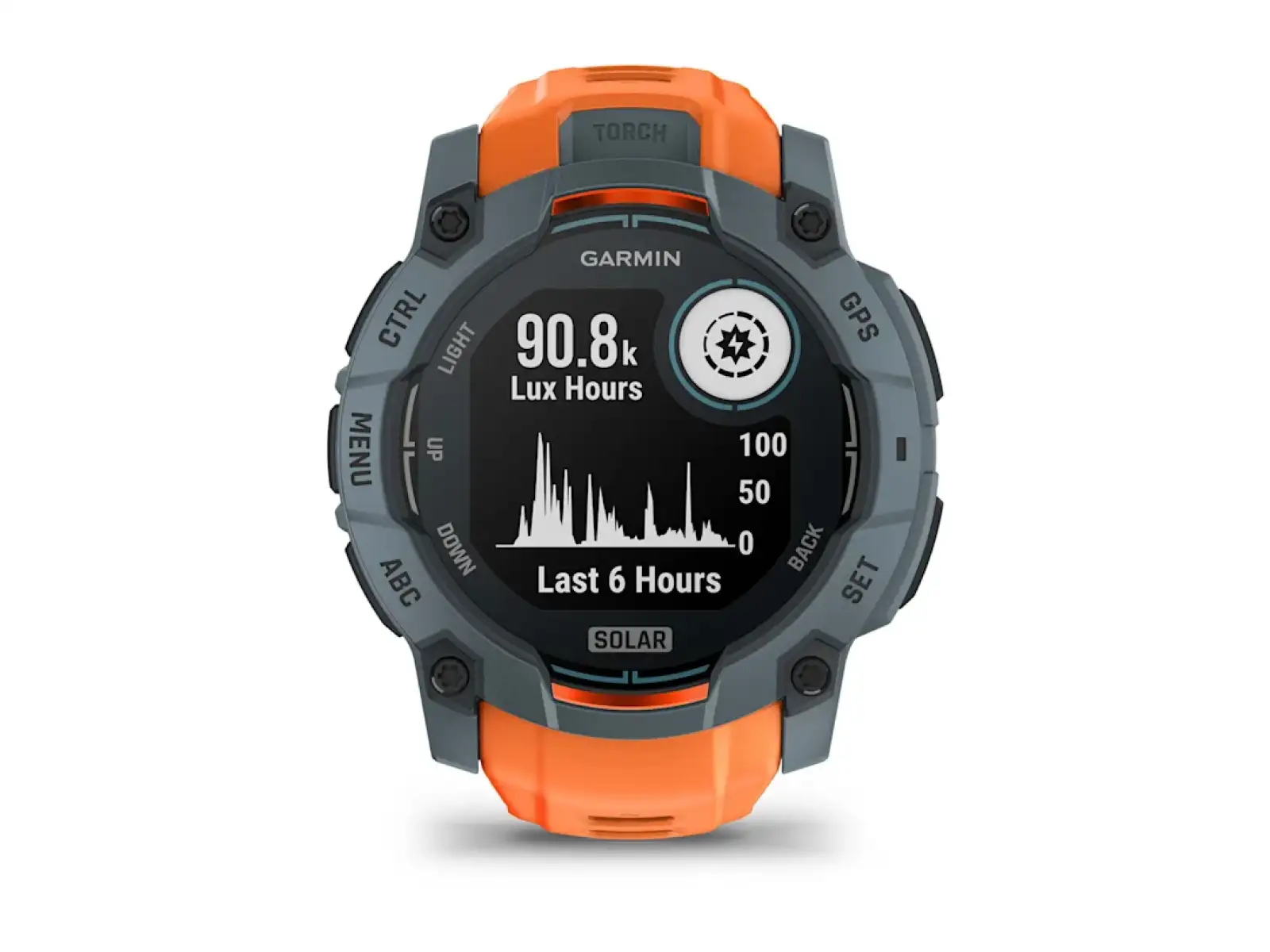 Garmin Instinct 3 Solar 50 mm Smartwatch Twilight/Solstice Band