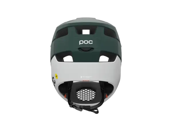 POC Otocon Race MIPS MTB Helm Pargasite Green Matt/Hydrogen White Matt