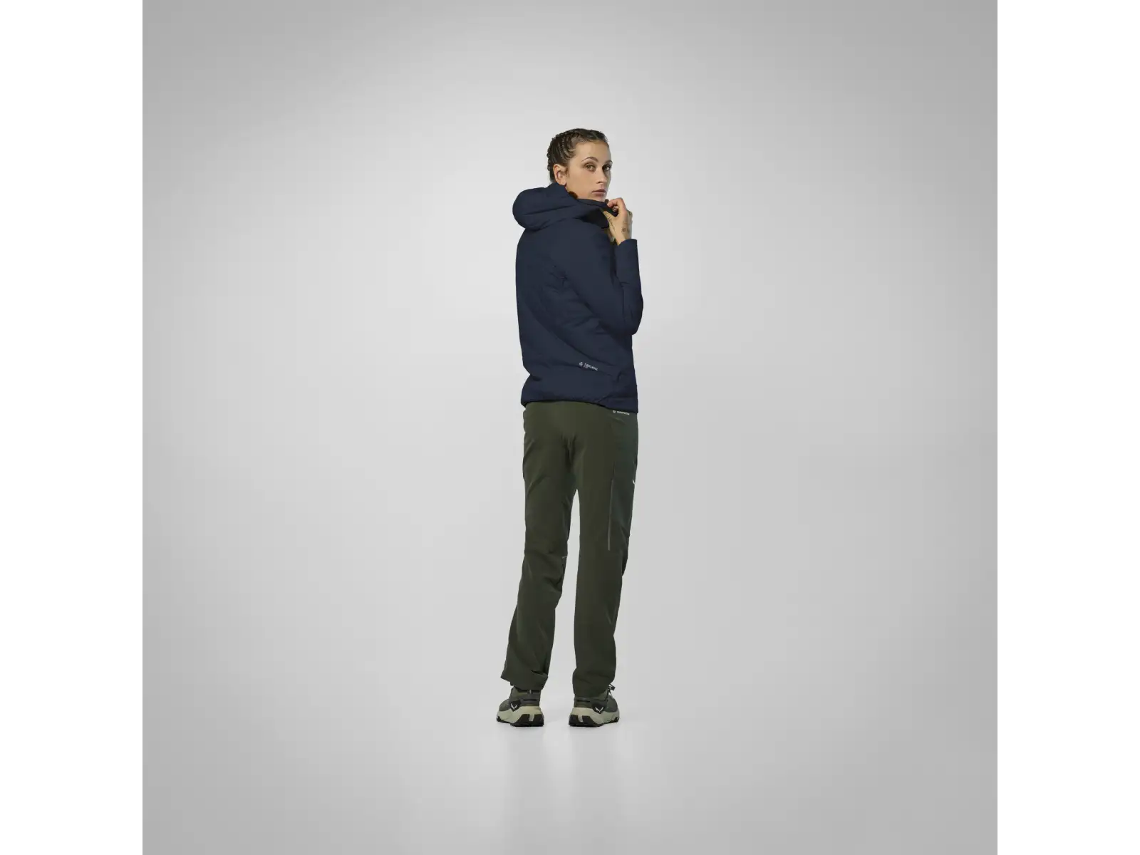 Salewa Pedroc Tirolwool® Air Hybrid Damenjacke Navy Blazer