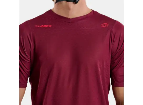 Troy Lee Designs Skyline Air Mono Herren Trikot Kurzarm Oxblood