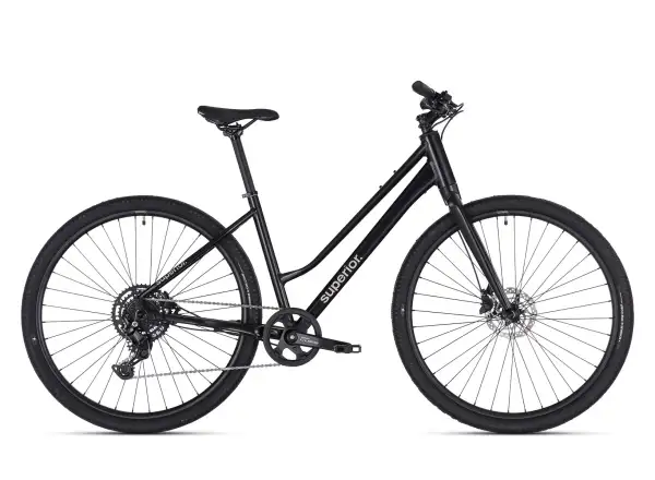 Superior Blox 6.4 MS Stadtfahrrad mattschwarz