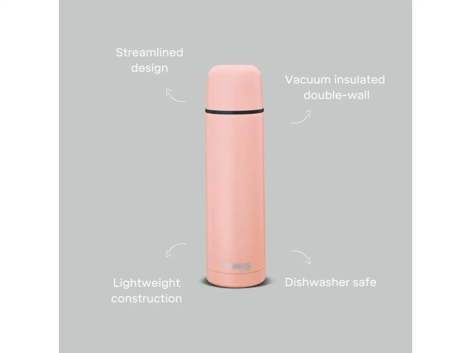 Primus Classic Light Thermosflasche 0,5 l Peach