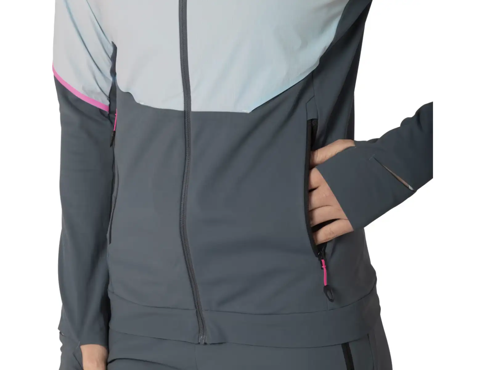 Dynafit Alpine Hybrid Damen Laufjacke Cloud Blue