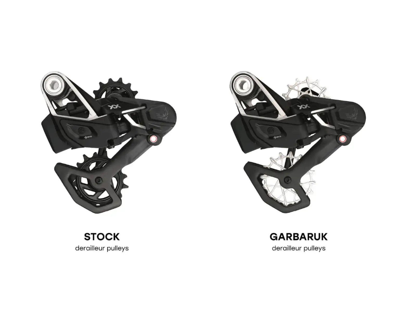 Garbaruk Schaltröllchen für Sram Eagle Transmission 14+16T Black