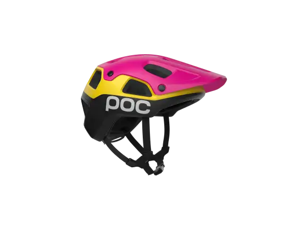 POC Cularis Pure Helm Rhos Red Matt/Citrine Yellow Matt