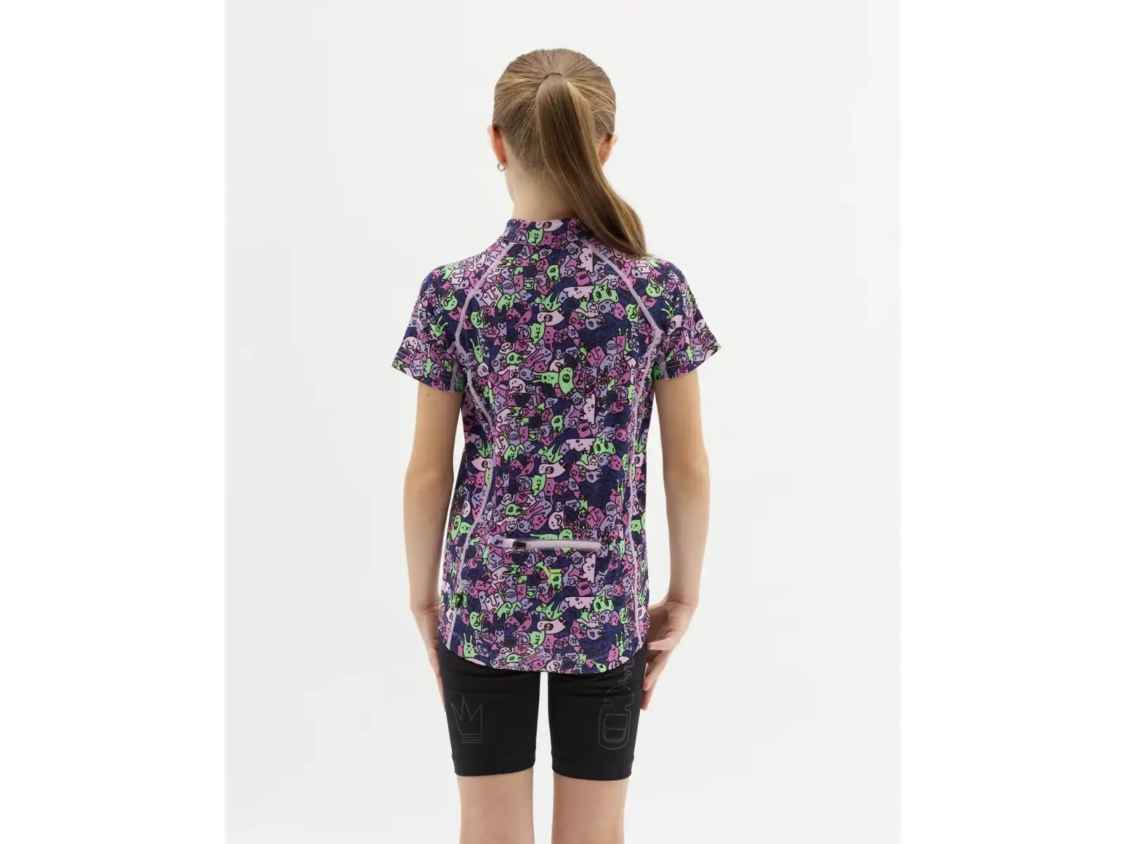 Silvini Scrivia Kindertrikot kurzarm Blush/Green