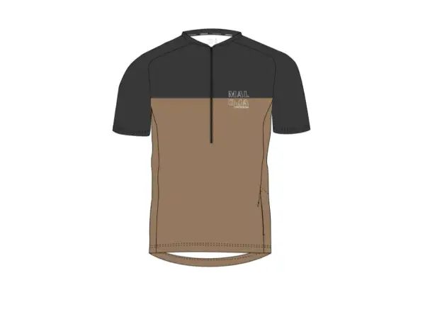 Maloja BarettiM.  All Mountain Herren Kurzarm-Trikot Clay multi