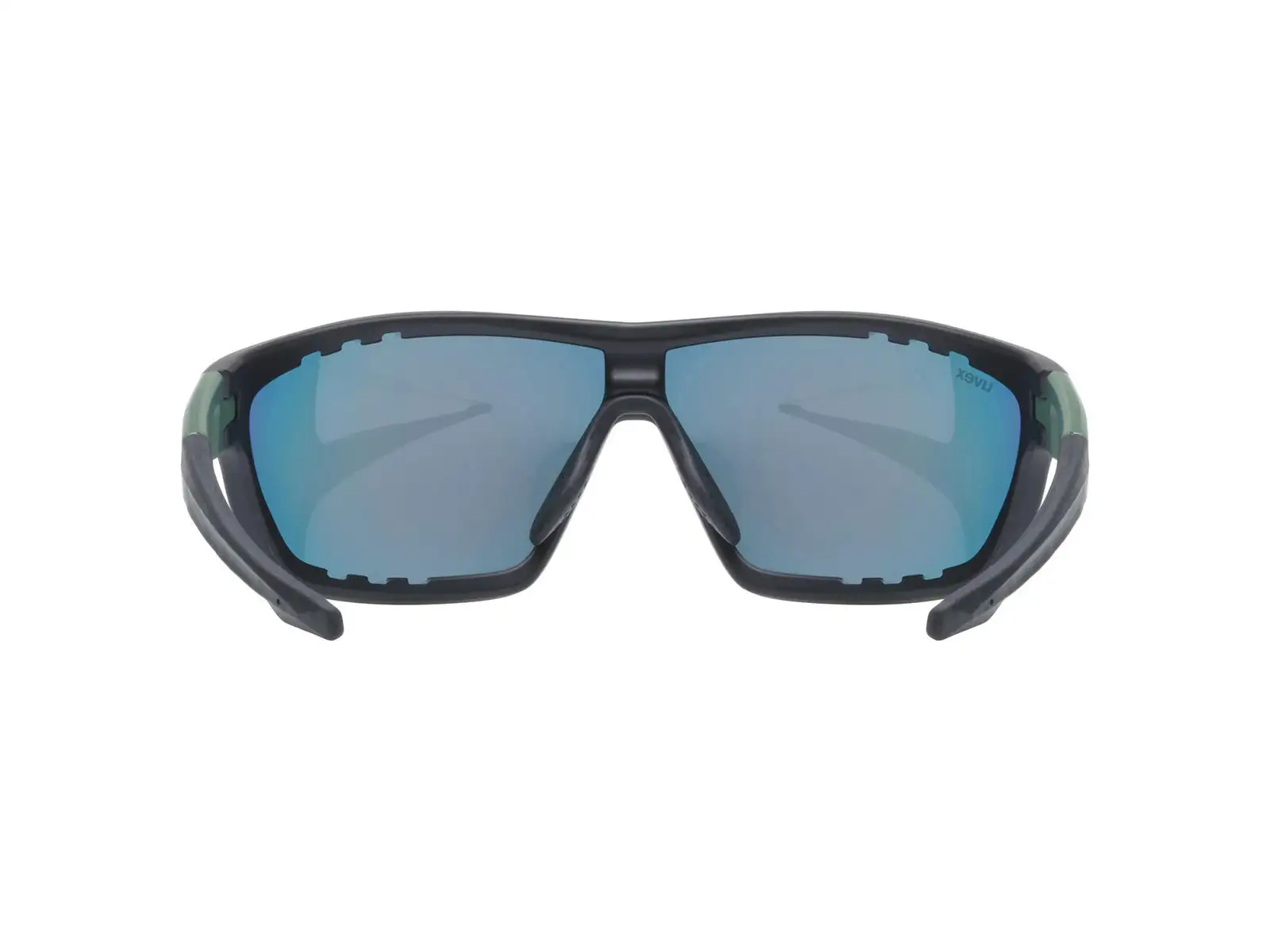 Uvex Sportstyle 706 Brille Black Moss Mat/Mirror Red