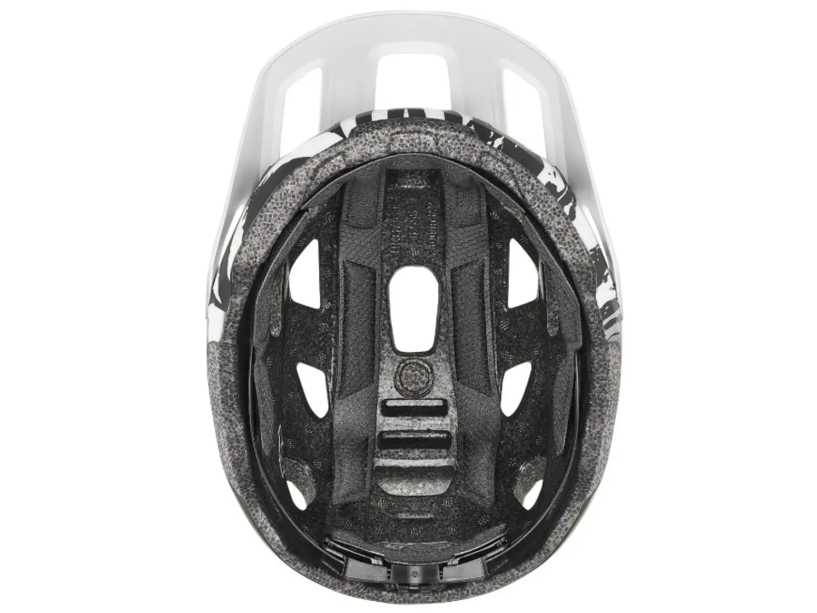 Uvex React Jr. Kinderhelm White/Black Matt