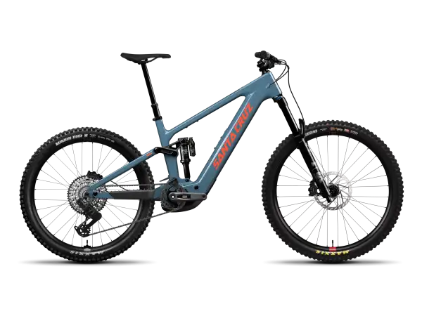 Santa Cruz Vala 1 C MX 27 GX AXS CH E-Bike Gloss Slate Blue