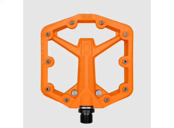 Crankbrothers Stamp 1 Small Gen 2 Plattform-Pedale orange.