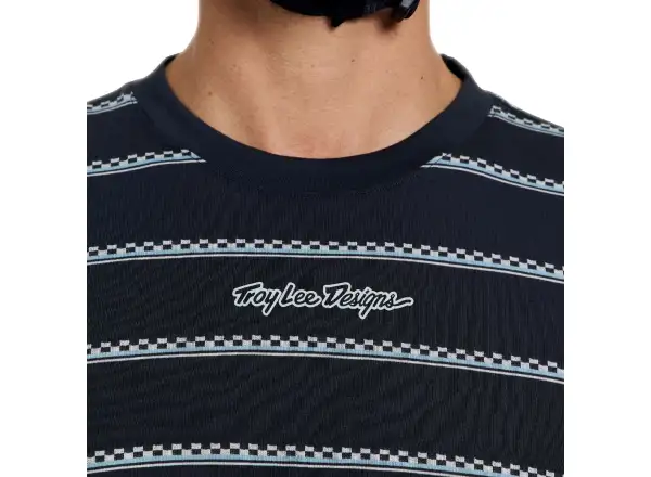 Troy Lee Designs Skyline Ride Herren-Trikot Kurzarm Checked Out Carbon