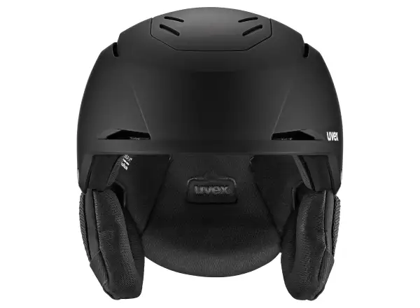 Uvex Resolution Mips Skihelm Black/White Matt