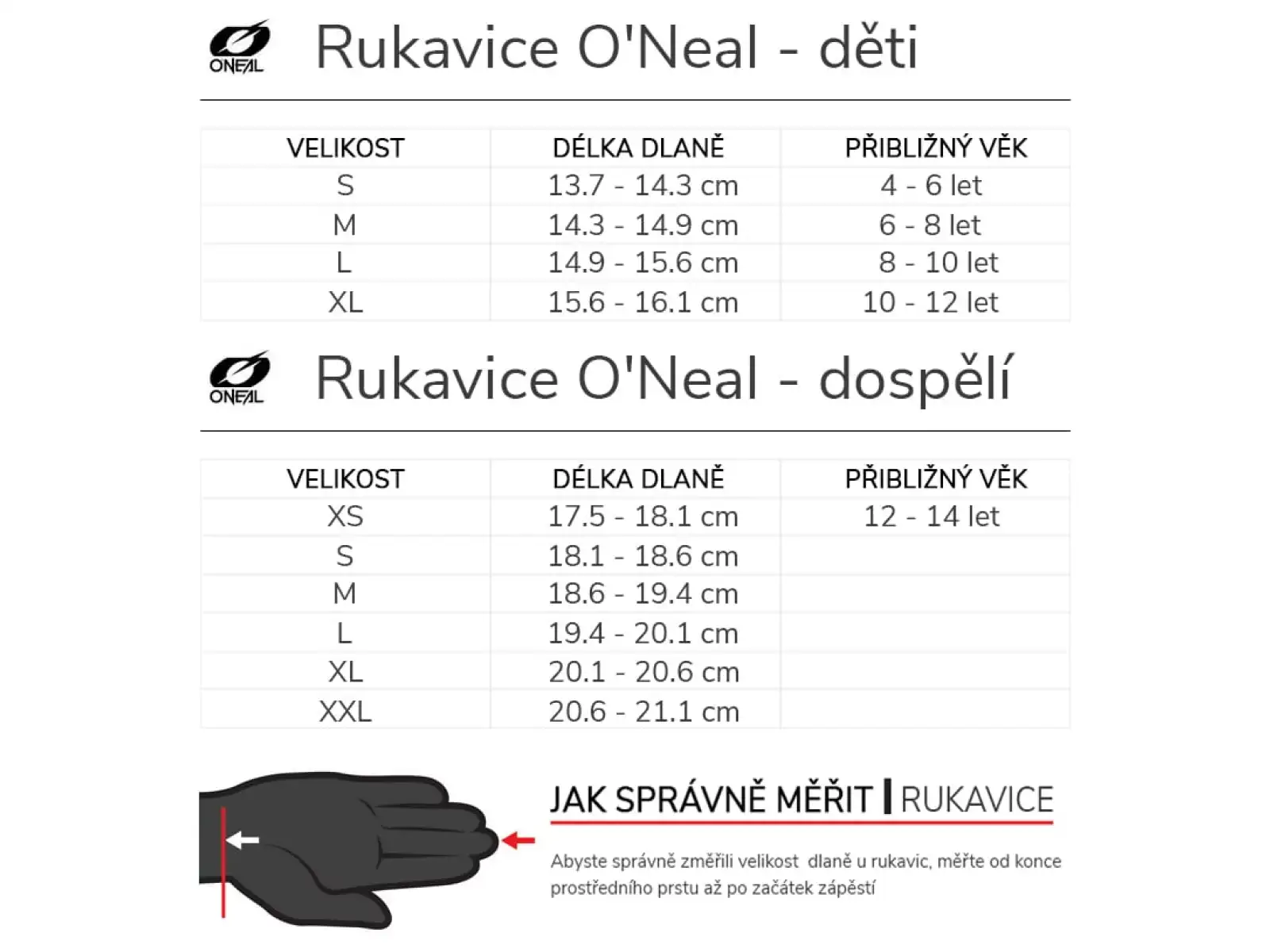Oneal Matrix Kinderhandschuhe Crank