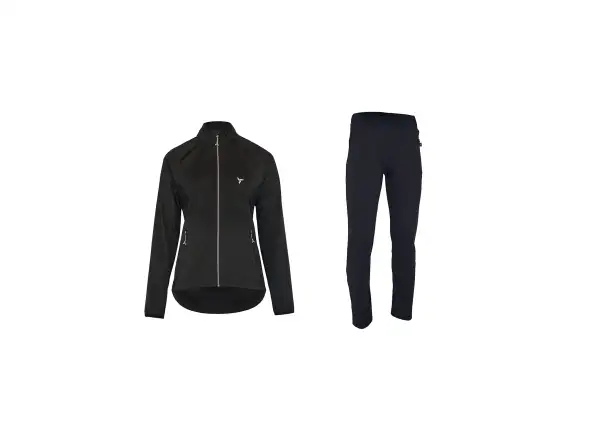 Silvini Cassiana Set Damenjacke + Hose Schwarz