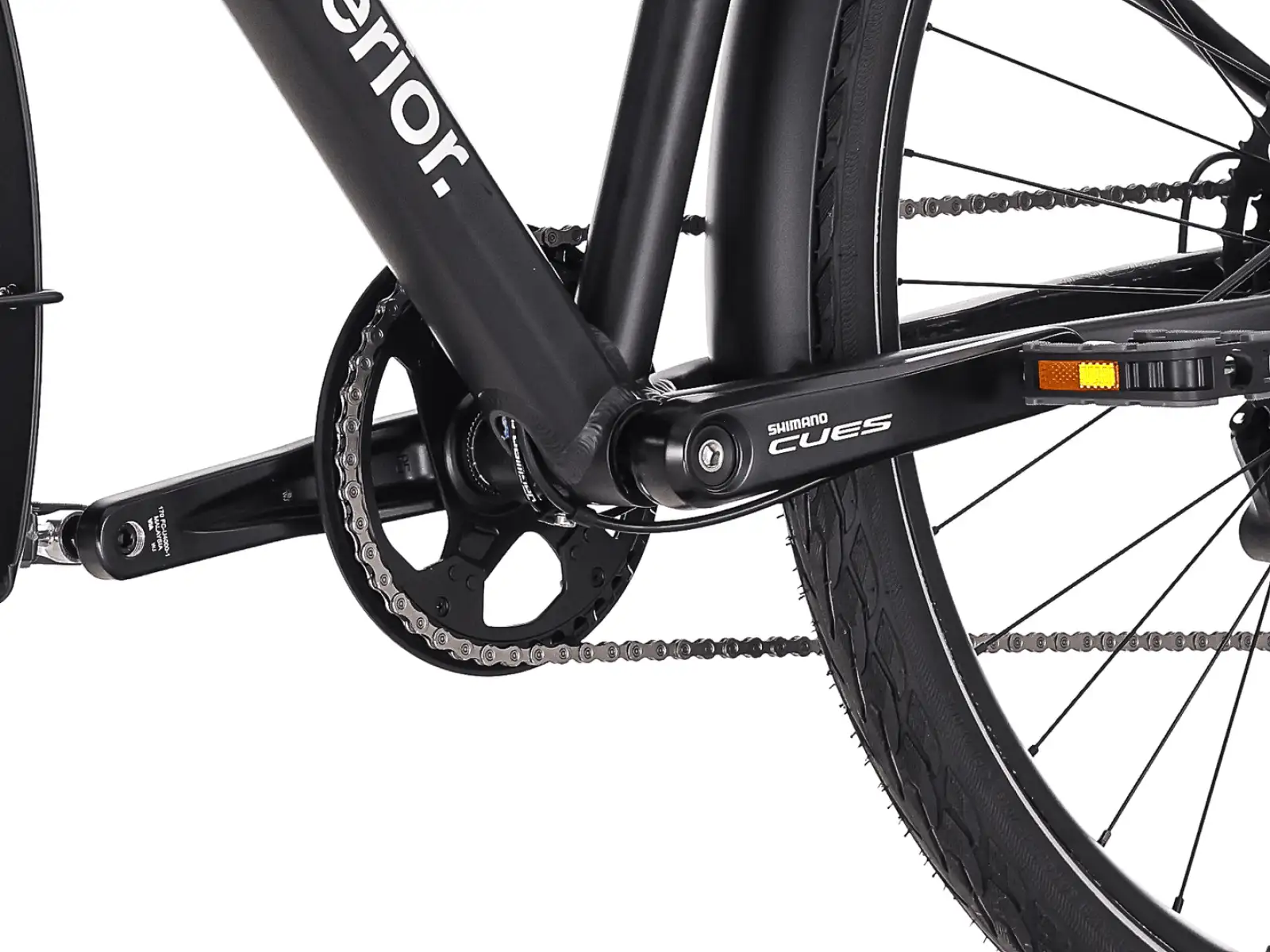 Superior Blox 6.4 T Stadtfahrrad mattschwarz