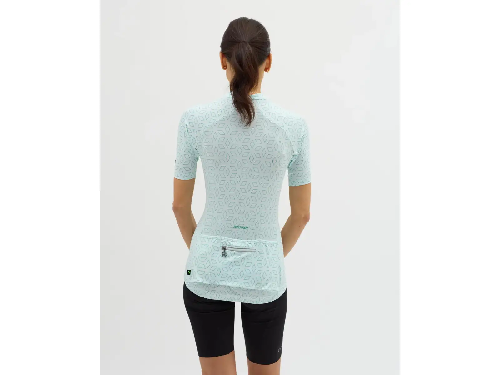 SIlvini Catirina Damen-Trikot kurzarm Cloud/Green