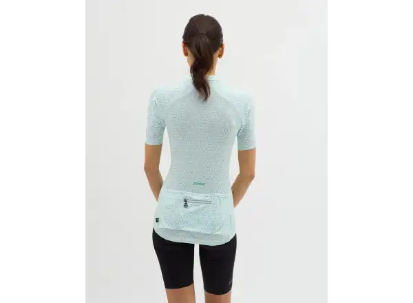 SIlvini Catirina Damen-Trikot kurzarm Cloud/Green