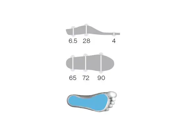 Sidas 3Feet Eco Winter Low Einlegesohlen für Schuhe