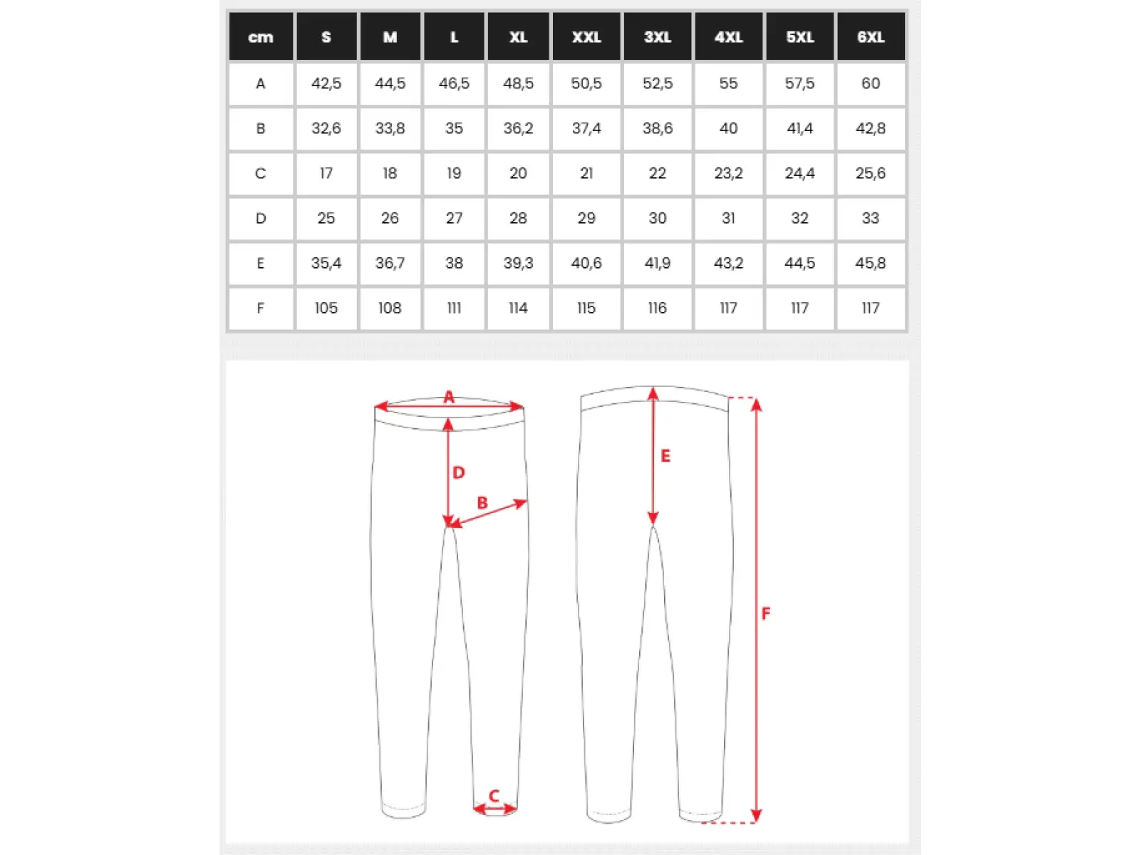 Silvini Rango Long Herrenhose Black