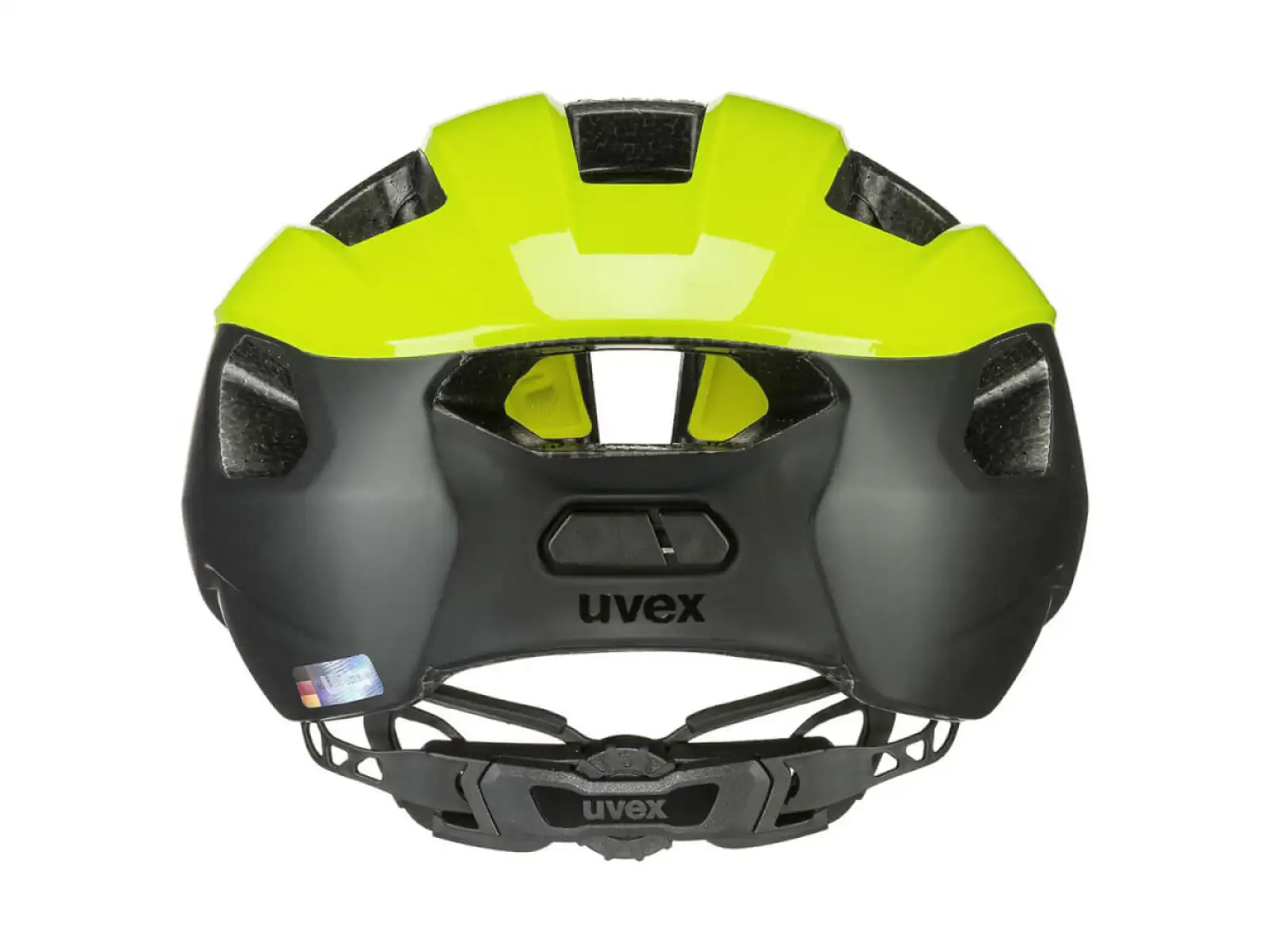 Uvex Rise CC Helm Neon Yellow/Black Matt