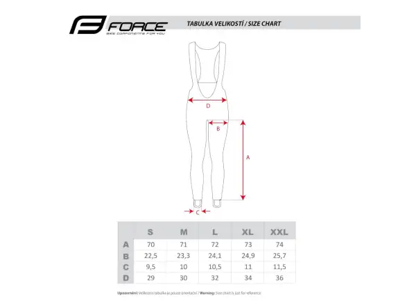 Force Brisk Damenhose ohne Einlage Schwarz-Rot