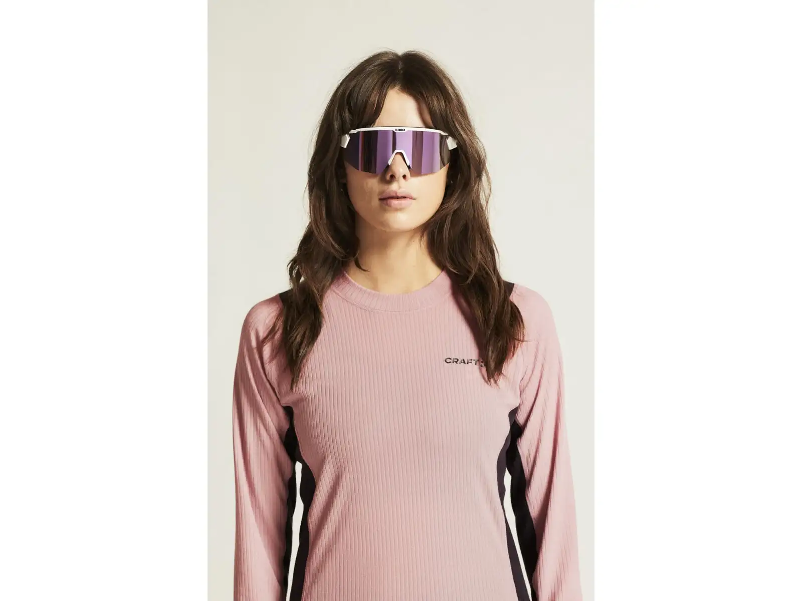 Craft Core Dry Baselayer Damen-Set Langarmshirt+Hose Rosa