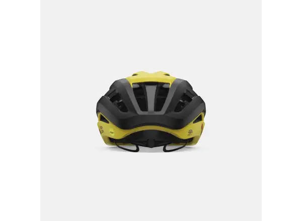 GIRO Aries Spherical Helm Mattschwarz/Gelb Visma
