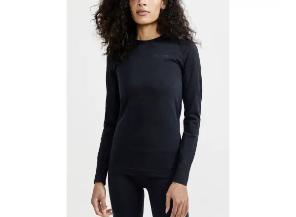 Craft Core Dry Active Comfort Damen Langarmshirt Schwarz