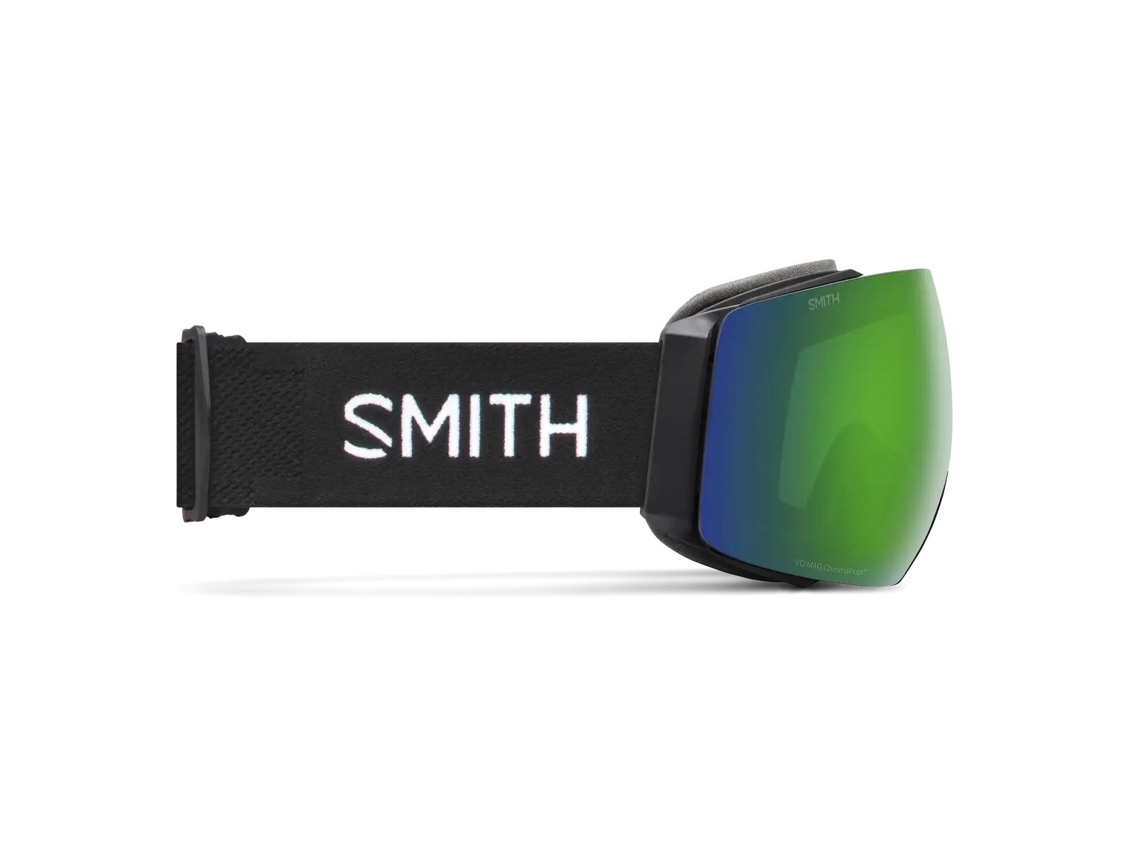 Smith I/O Mag Skibrille Black / ChromaPop Sun Green Mirror (2 Scheiben)