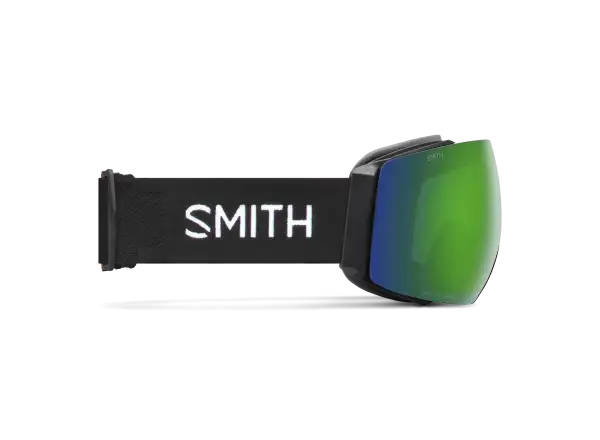 Smith I/O Mag Skibrille Black / ChromaPop Sun Green Mirror (2 Scheiben)