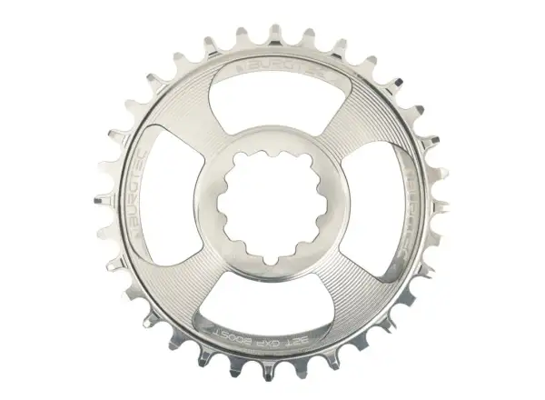 Burgtec Thick Thin GXP Boost Kettenblatt 3 mm Offset 32 Zähne Silber