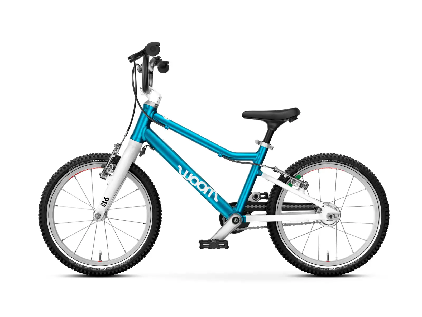 Woom GO 3 Automagic Kinderfahrrad 16" Metallic Blue