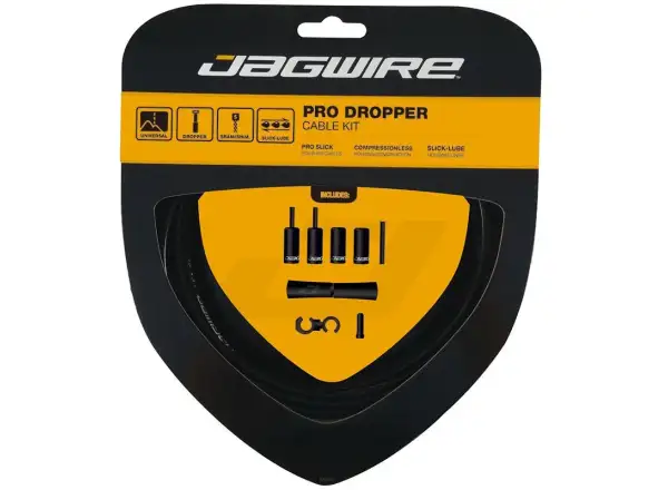 JAGWIRE Pro Dropper Kit 3mm, Schwarz