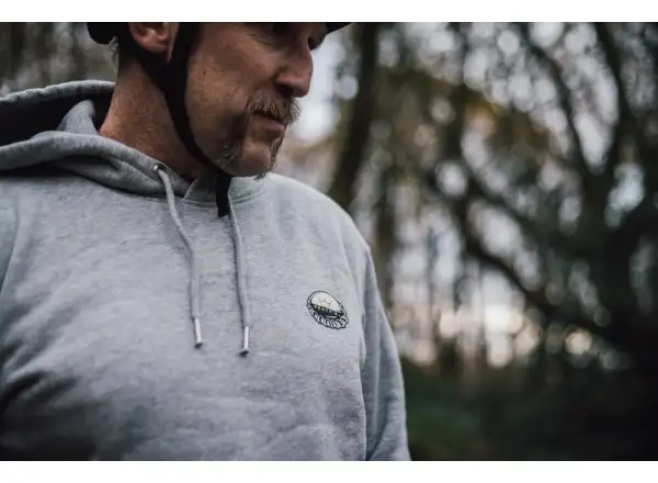 Peatys Pubwear Herrenhoodie mit Kapuze Homebrew / Heather Grey