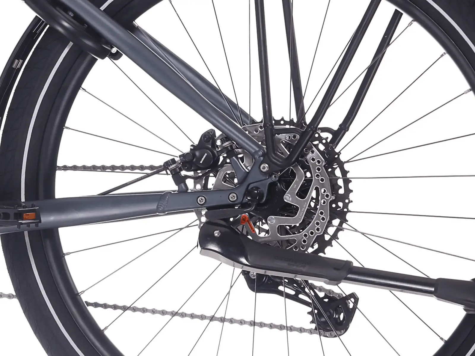 Rock Machine eRokk B90 City Tiefeinstiegs Elektrofahrrad – Matte Nightstrom Blue